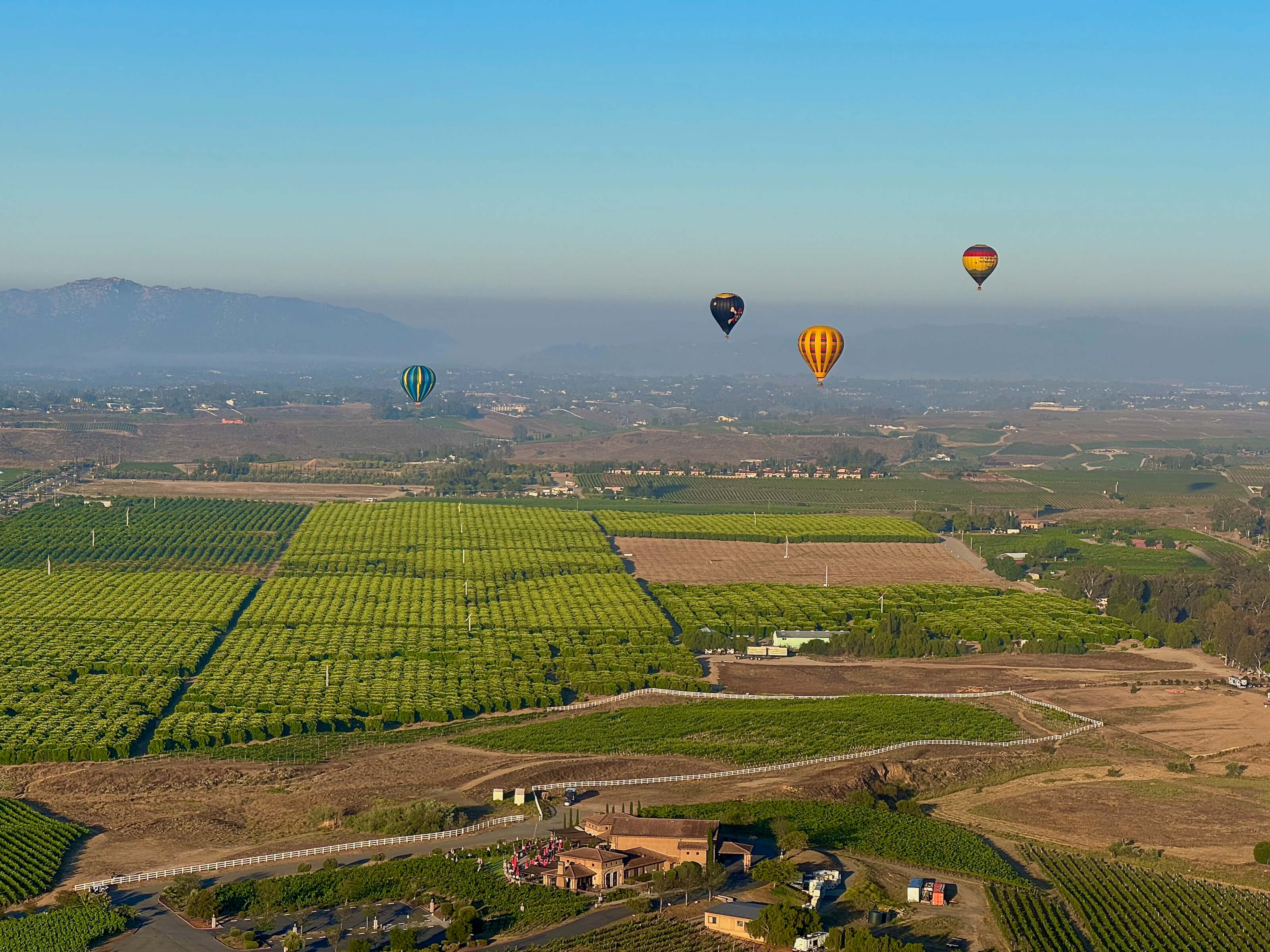 This Is What It’s Like On a Hot Air Balloon Ride in Temecula